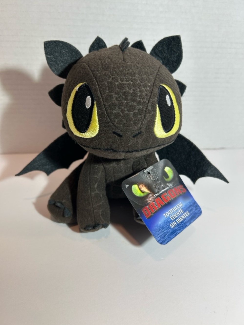 How To Train Your Dragon Dream Works Toothless Plush NWT